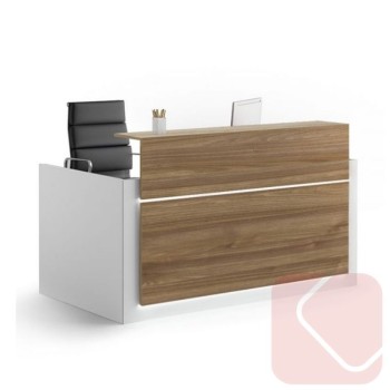 Mostrador de recepción AVANT | Diseño moderno y funcional para oficinas y empresas | Laoficinaonline