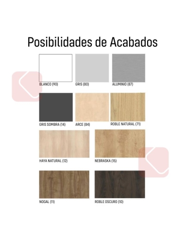 MOSTRADOR DE RECEPCIÓN RECTO AVANT