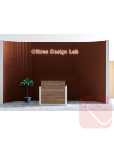 MOSTRADOR DE RECEPCIÓN RECTO AVANT