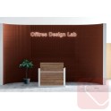 Mostrador de recepción AVANT | Diseño moderno y funcional para oficinas y empresas | Laoficinaonline