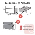 Mostrador de recepción AVANT | Diseño moderno y funcional para oficinas y empresas | Laoficinaonline