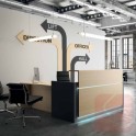 Opción de luz led para tu mostrador, ilumina tu recepción Avant