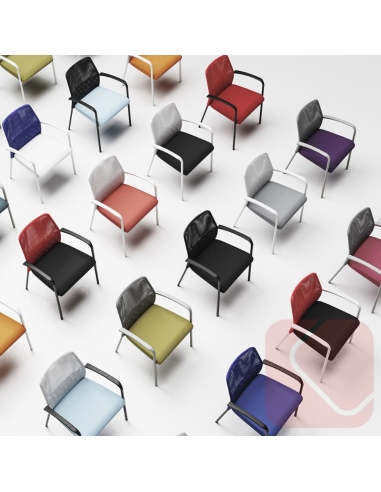 SILLA CONFIDENTE FRAM MALLA