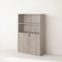 Armario mediana con puertas bajas | Laoficinaonline