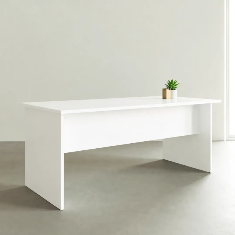 Mesa escritorio blanca serie Color de JGorbe
