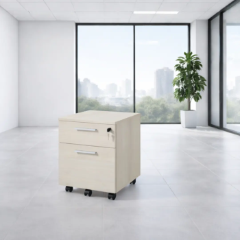 Cajonera de oficina con cajón y archivo con cerradura | Laoficinaonline