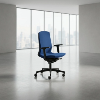 Silla de oficina ergonómica Flexa con respaldo alto y mecanismo sincro | Laoficinaonline