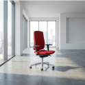 Silla de oficina ergonómica Flexa con respaldo alto y mecanismo sincro | Laoficinaonline