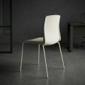 Silla confidente Cloe toda blanca | Laoficinaonline
