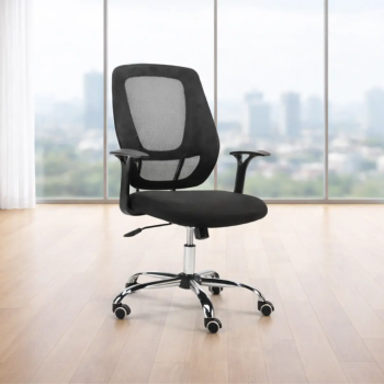 Silla minimalista Genova de Euromof para oficina