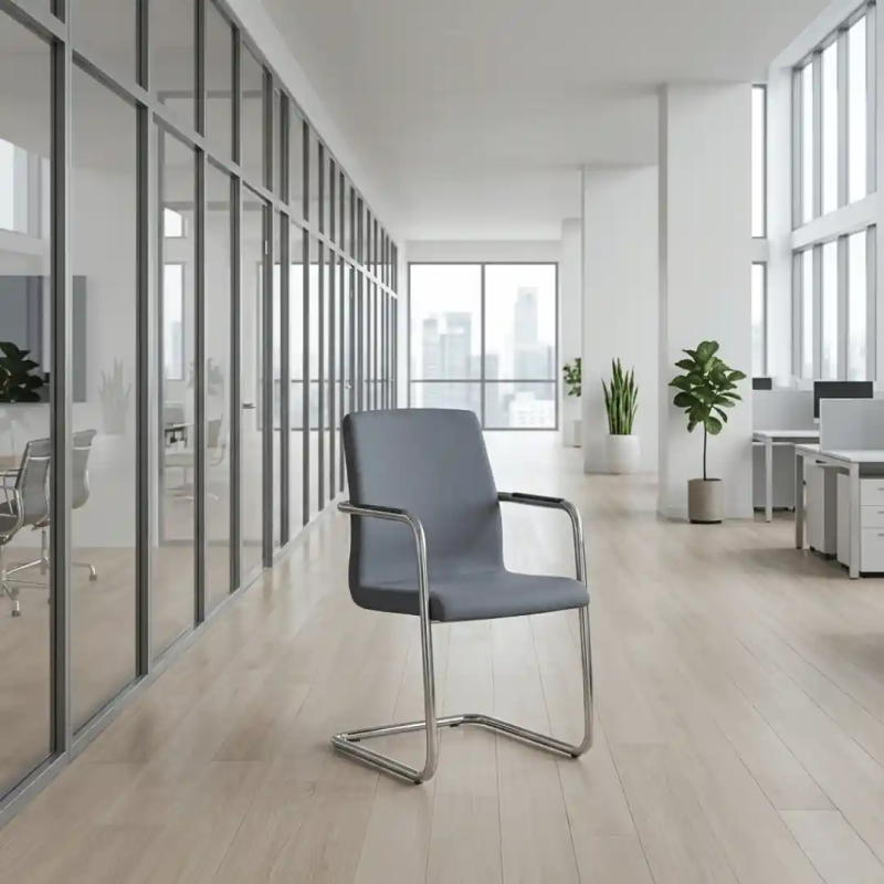 Silla confidente con brazos Custom | Laoficinaonline