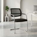 Silla confidente en malla Eva