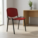 Silla Fija Fissa PVC sin Brazos apilable | Laoficinaonline
