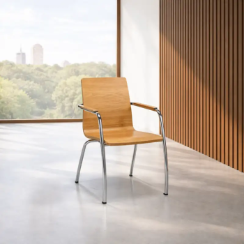 Silla confidente madera Custom de Dile 4 patas | Laoficinaonline