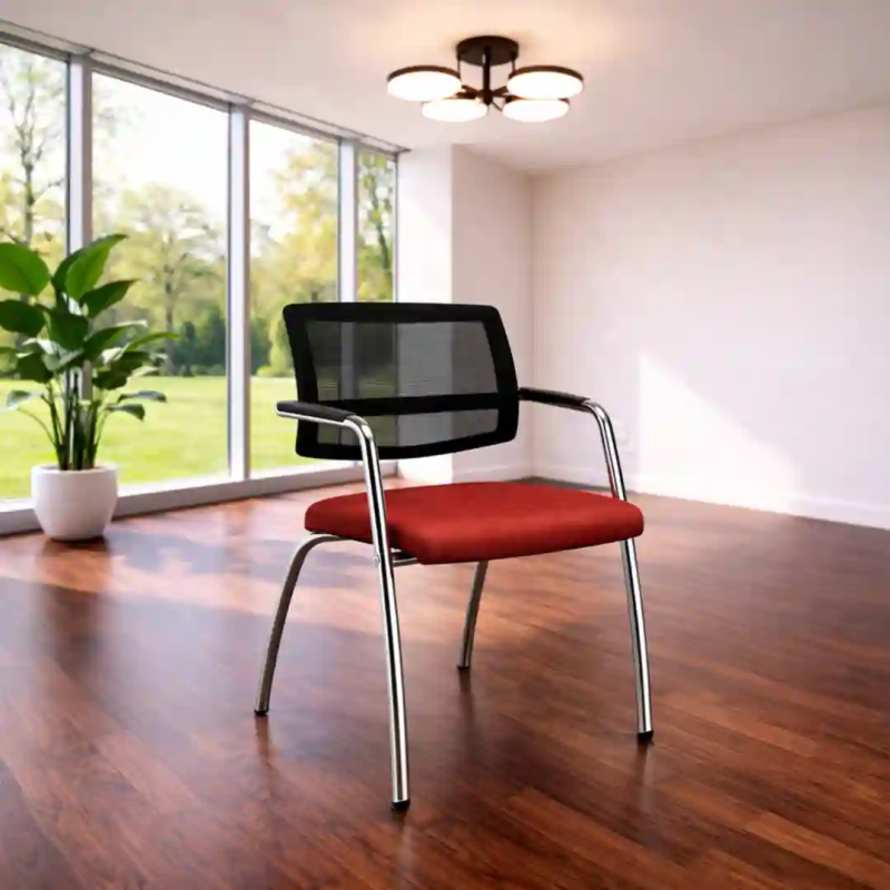 Silla confidente con brazos Urban de 4 pies | Laoficinaonline