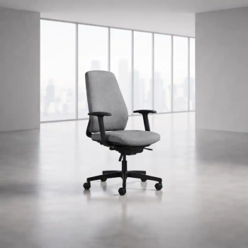 Silla de oficina ergonómica Flexa con respaldo alto y mecanismo sincro | Laoficinaonline