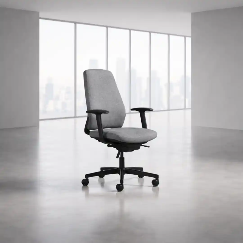 Silla de oficina ergonómica Flexa con respaldo alto y mecanismo sincro | Laoficinaonline