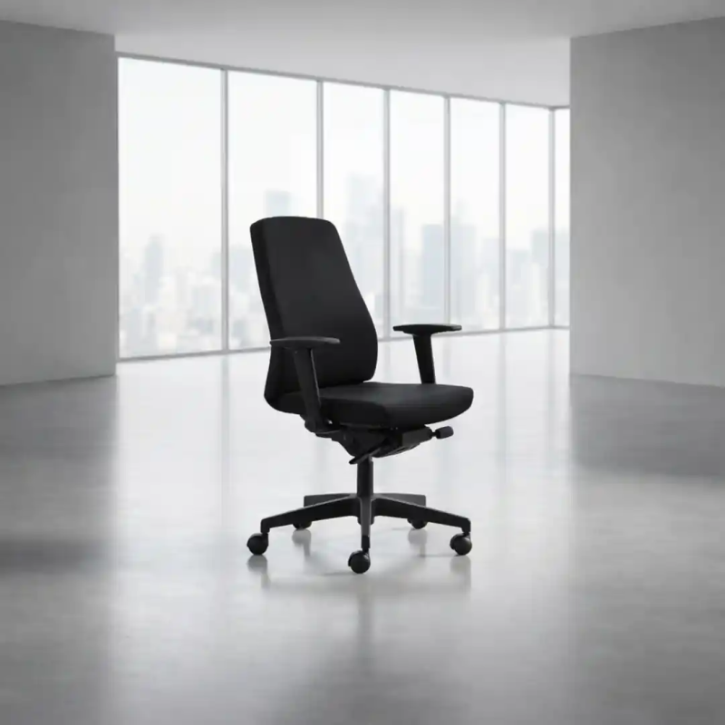 Silla de oficina ergonómica Flexa con respaldo alto y mecanismo sincro | Laoficinaonline