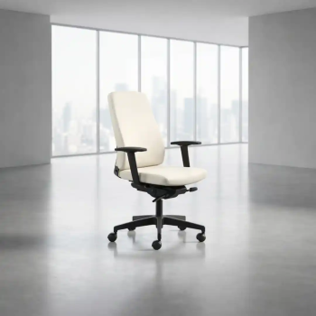 Silla de oficina ergonómica Flexa con respaldo alto y mecanismo sincro | Laoficinaonline