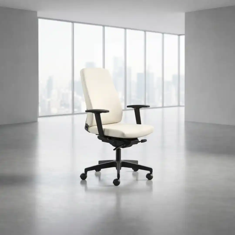 Silla de oficina ergonómica Flexa con respaldo alto y mecanismo sincro | Laoficinaonline