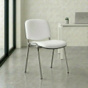 Silla fija de oficina apilable tapizada Fissa | Laoficinaonline