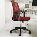 Silla ergonómica Oyana con respaldo de malla y cabezal | Laoficinaonline