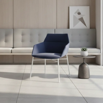Butaca de diseño Dunas XS 4 patas para oficina y recepción | Laoficinaonline