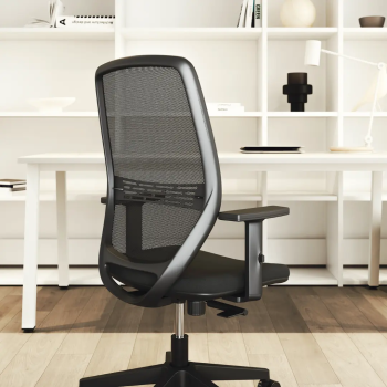 Silla Ink respaldo de malla con refuerzo lumbar para oficina | Laoficinaonline