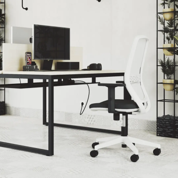 Silla Ink respaldo de malla con refuerzo lumbar para oficina | Laoficinaonline
