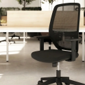 Silla Ink respaldo de malla con refuerzo lumbar para oficina | Laoficinaonline
