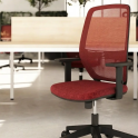 Silla Ink respaldo de malla con refuerzo lumbar para oficina | Laoficinaonline