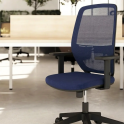 Silla Ink respaldo de malla con refuerzo lumbar para oficina | Laoficinaonline