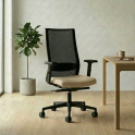 Sillón direccional Win negro respaldo alto y bajo - Laoficinaonline.es