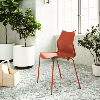 Silla confidente Tenzing apilable y versátil | Laoficinaonline