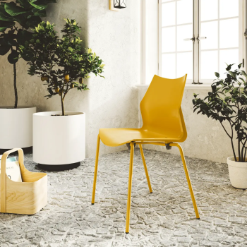 Silla confidente Tenzing apilable y versátil | Laoficinaonline
