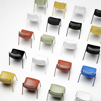 Silla confidente Tenzing apilable y versátil | Laoficinaonline