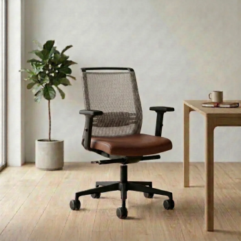 Sillón direccional Win negro respaldo alto y bajo - Laoficinaonline.es