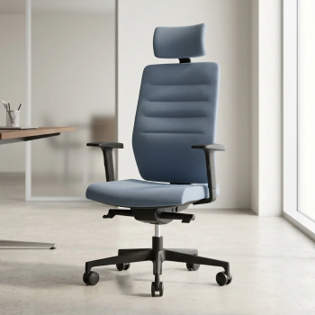 Sillón de dirección Happiness ergonómico con respaldo alto | Laoficinaonline