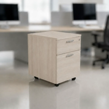 Cajonera oficina 1 cajón + archivador con ruedas | Laoficinaonline