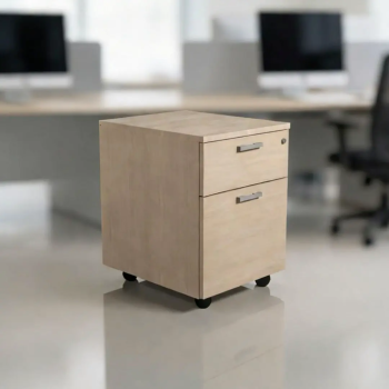 Cajonera oficina 1 cajón + archivador con ruedas | Laoficinaonline