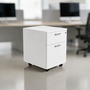 Cajonera oficina 1 cajón + archivador con ruedas | Laoficinaonline