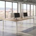Mesa coworking Flink multipuesto para oficinas colaborativas | Laoficinaonline