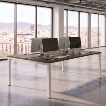 Mesa coworking Flink multipuesto para oficinas colaborativas | Laoficinaonline