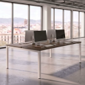 Mesa coworking Flink multipuesto para oficinas colaborativas | Laoficinaonline