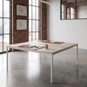 Mesa coworking Line bench oficina multipuesto | Laoficinaonline
