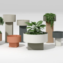 Jardinera Verissimo de aluminio para oficinas y espacios contract | Laoficinaonline