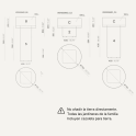 Jardinera Verissimo de aluminio para oficinas y espacios contract | Laoficinaonline