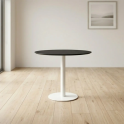 Mesa redonda Flat de madera para oficinas y reuniones | laoficinaonline