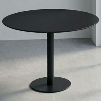 Mesa redonda Flat de madera para oficinas y reuniones | laoficinaonline