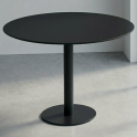 Mesa redonda Flat de madera para oficinas y reuniones | laoficinaonline